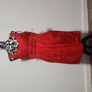 NWT! Red Sundress Size 14